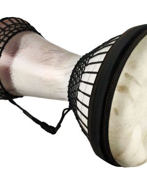 Premium Bronze 9.5 inch darbuka with goat Skin