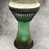 Premium Green-Bronze Solo with goat Skin