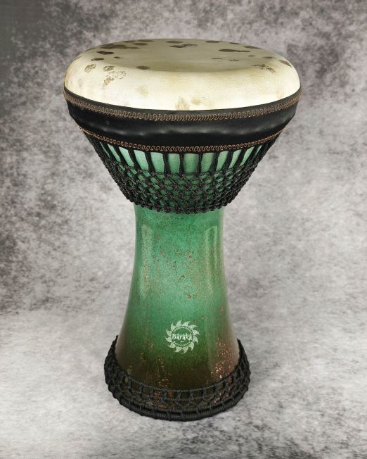 Premium Green-Bronze Solo with goat Skin